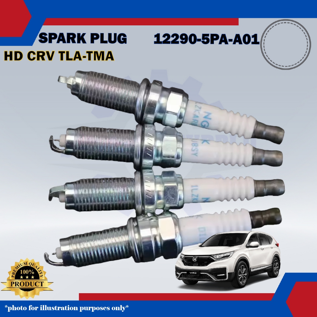 Palam Pencuh Iridium-Honda CRV TLA 1.5cc Turbo-TMA 1.5cc Turbo-Honda Iridium Spark Plug-12290-5PA-A0