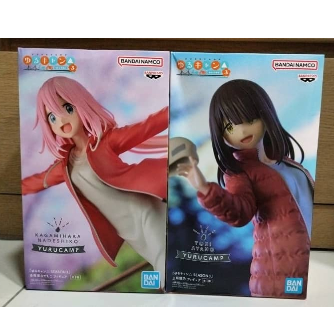Banpresto - ฟิกเกอร์ Yuru Camp Season 3 - NADESHIKO / AYANO Collection
