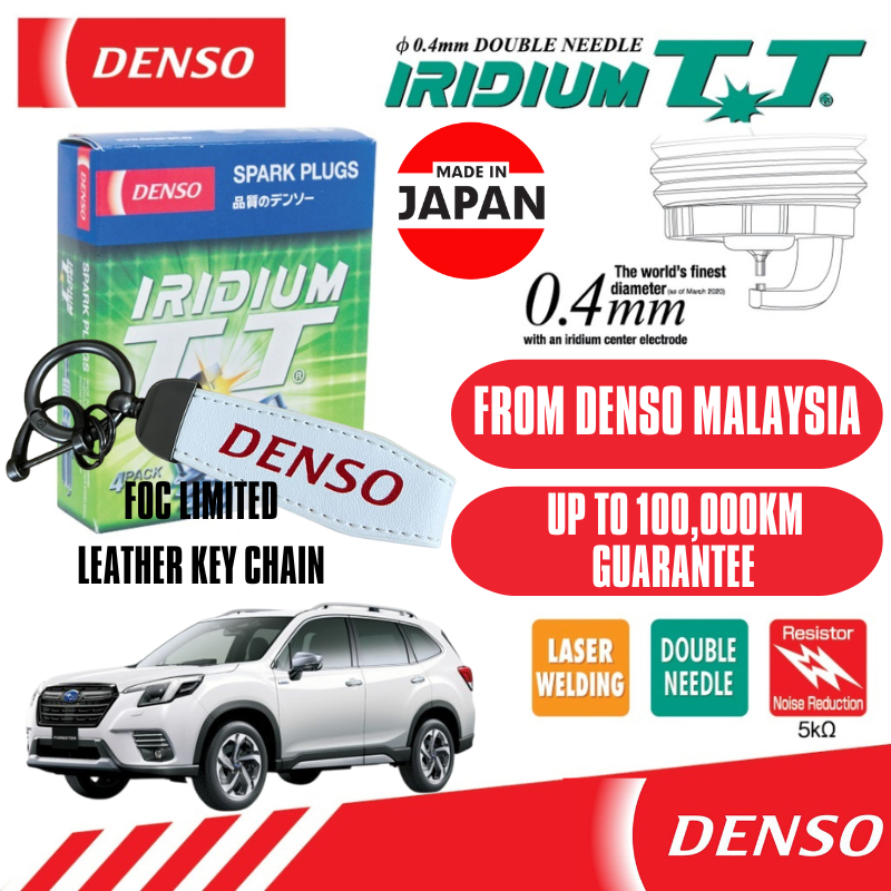Japan DENSO Iridium TT IXEH22TT Subaru Forester SK 2018-2024