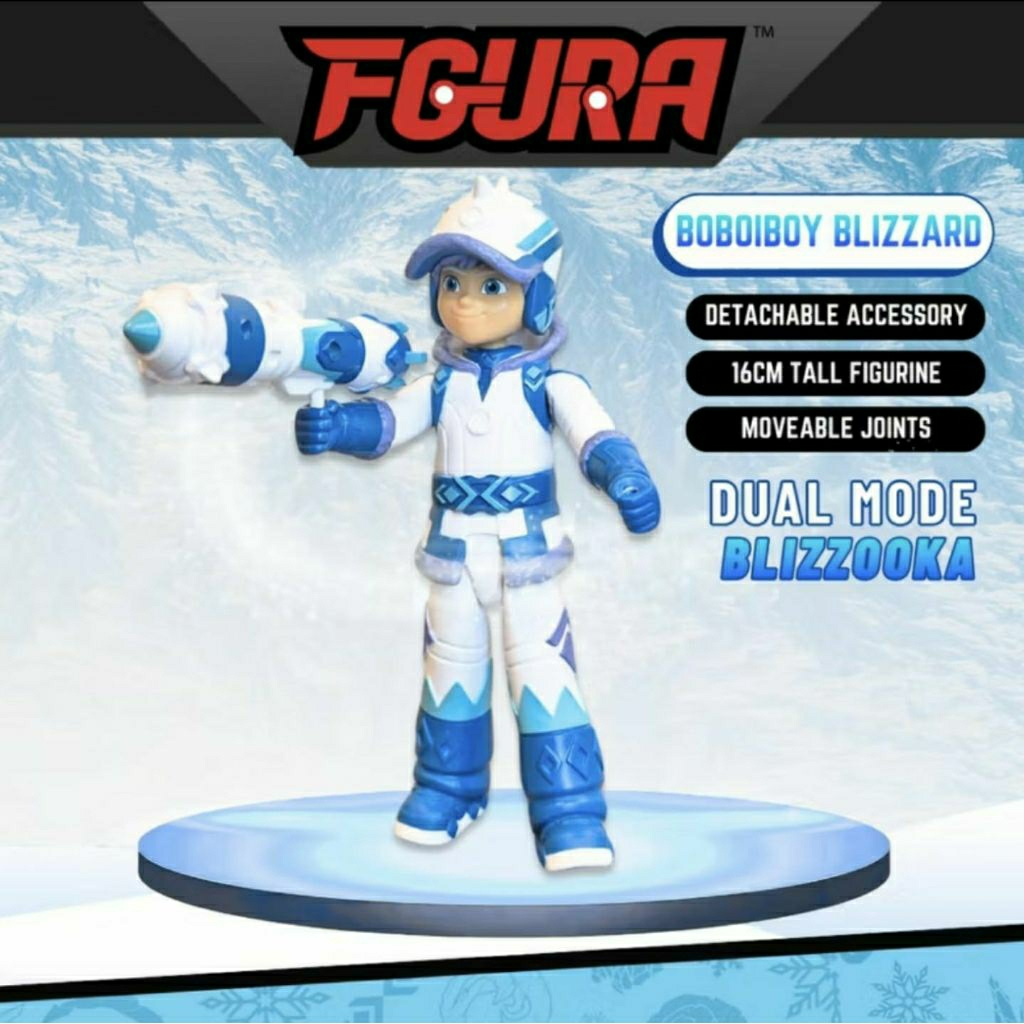 Fgura BoBoiBoy Blizzard / X