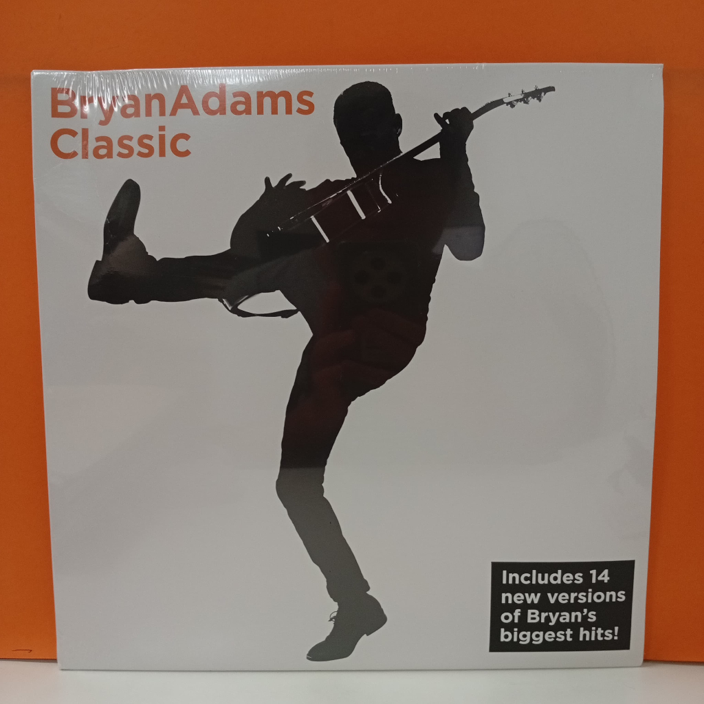 RR103-7 LP TERPAKAI BERSEAL [ BRYAN ADAMS - CLASSIC ] ซีล LP ที่ใช้แล้ว < NM >
