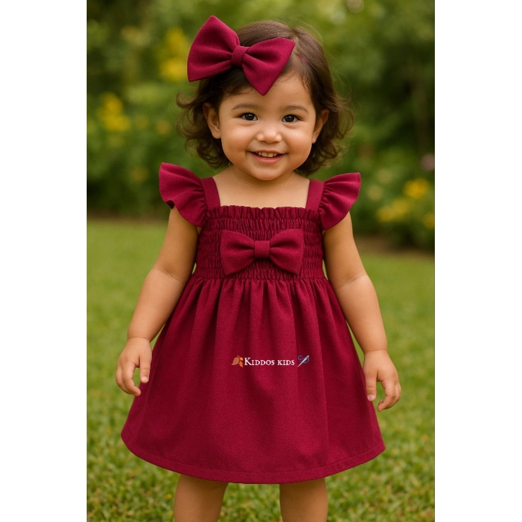 DRESS Ruffle PLAIN**