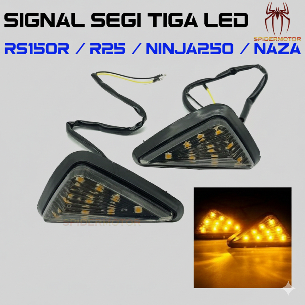 SIGNAL LED ด้านข้างขับเคลื่อน YAMAHA LED BODY FAIRING รถจักรยานยนต์ Superbike R15 R25 Y15 Y15Z