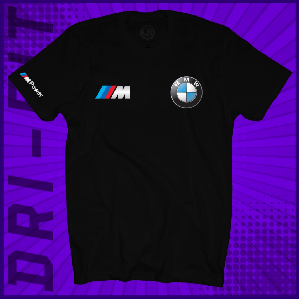 ใหม่ ///M SERIES LOGO BMW BIMMER SS SHORT SLEEVE 160GSM MICROFIBER DRI-FIT JERSEY UNISEX