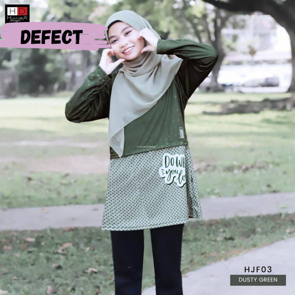 DEFECT ITEM : KIDS JUNIOR AMIRA - KIDS AMIRA JERSY MICRO FIBER (ขนาด 6 - 18)