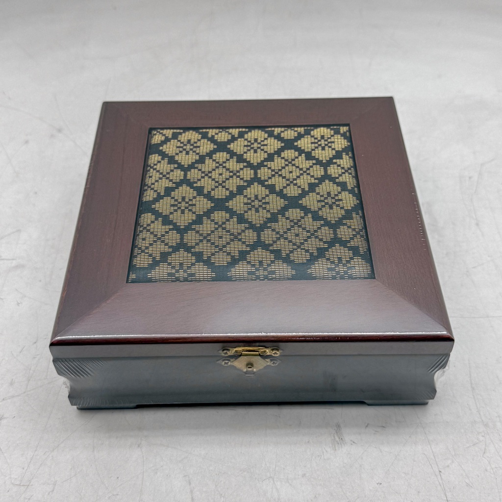 KL Pewter [495B] Songket Jewellery Box