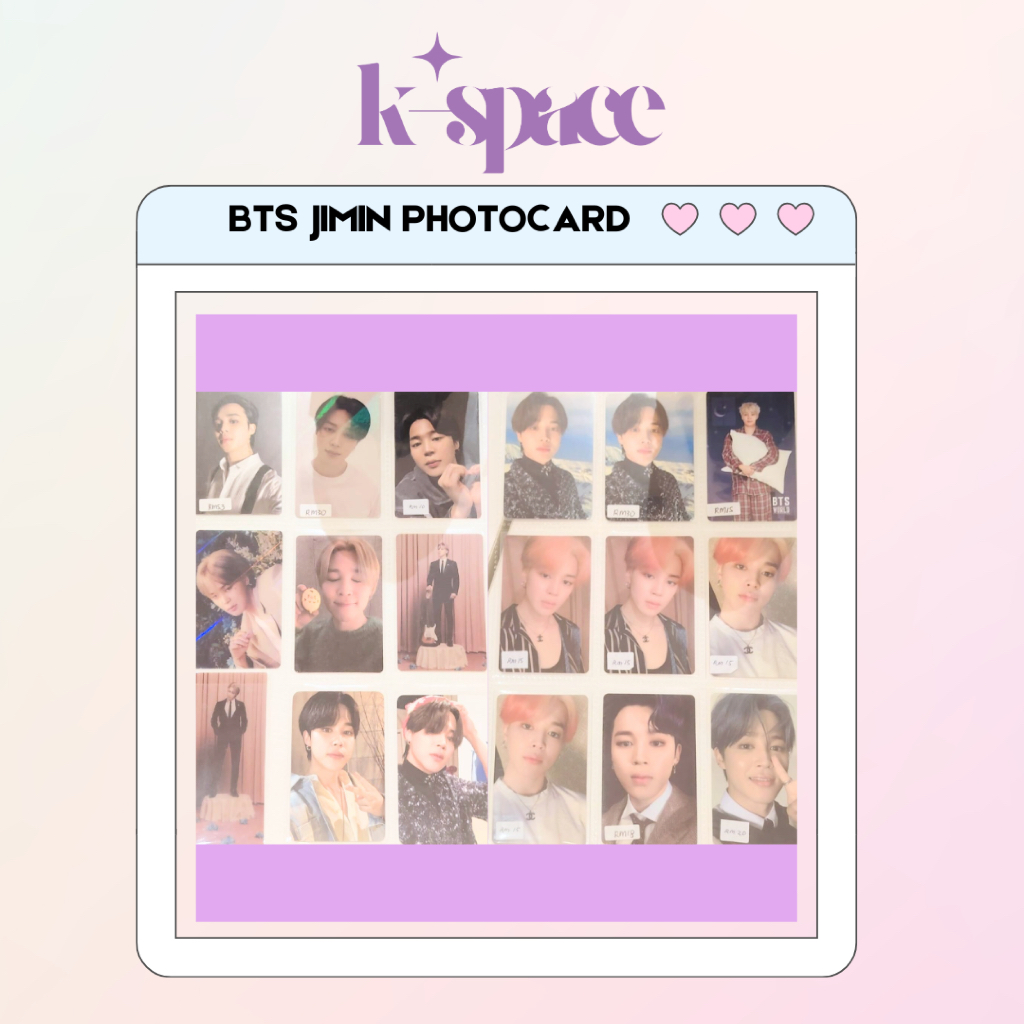 โฟโต้การ์ดอย่างเป็นทางการของ BTS JIMIN