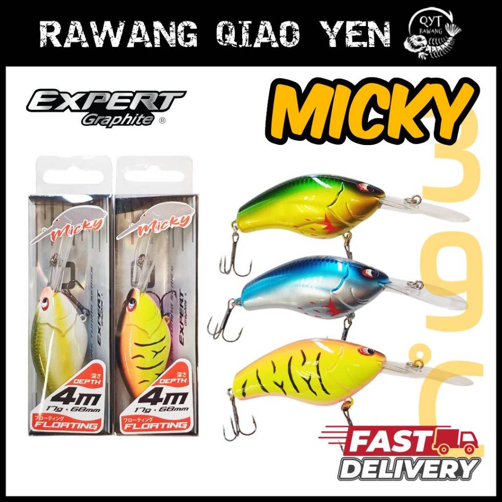 EXPERT GRAPHITE LURE TUNING SERIES MICKY (MK68) 68MM / 17G