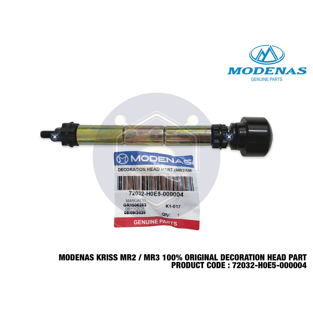 MODENAS KRISS MR2 MR3 DECORATION HEAD PART HANDLE BALANCE 72032-H0E5-000004