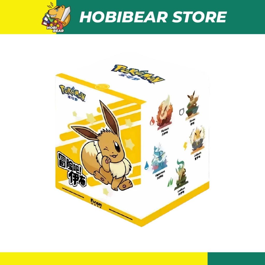 FUNISM Pokémon Adventure! Eevee Series Blind Box 宝可梦 .!กล่องซีรีส์เฟอร์ไรส์
