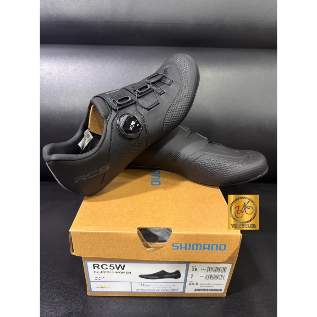 ของแท้ SHIMANO SH-RC503W RC503W RC503 RC3 รองเท้าจักรยานเสือหมอบ ผู้หญิง ปี 2025 BOA WIDE ไซส์ EU 39