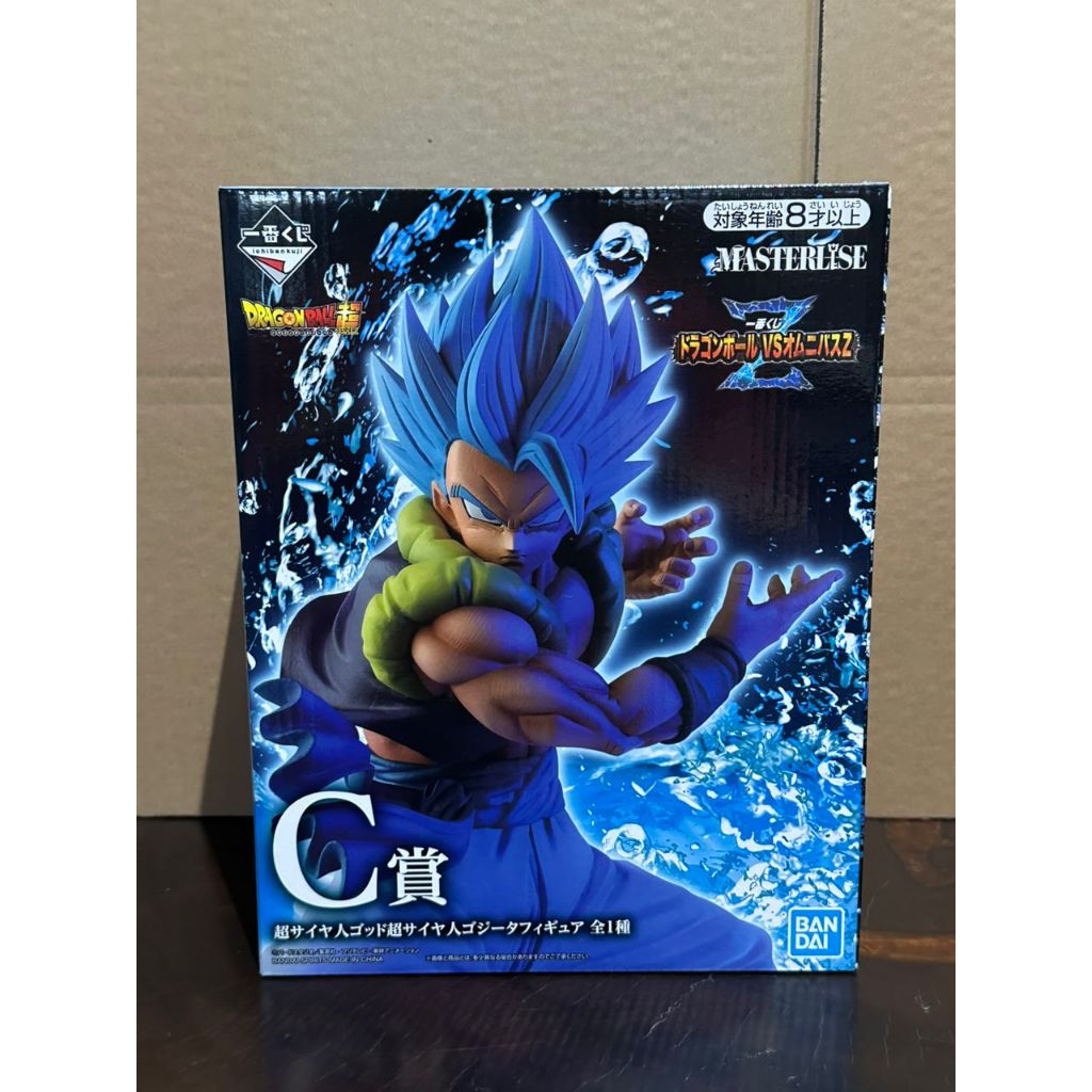 BANDAI ICHIBAN KUJI DRAGON BALL SUPER VS OMNIBUS Z C PRIZE SUPER SAIYAN GOD SUPER SAIYAN GOGETA