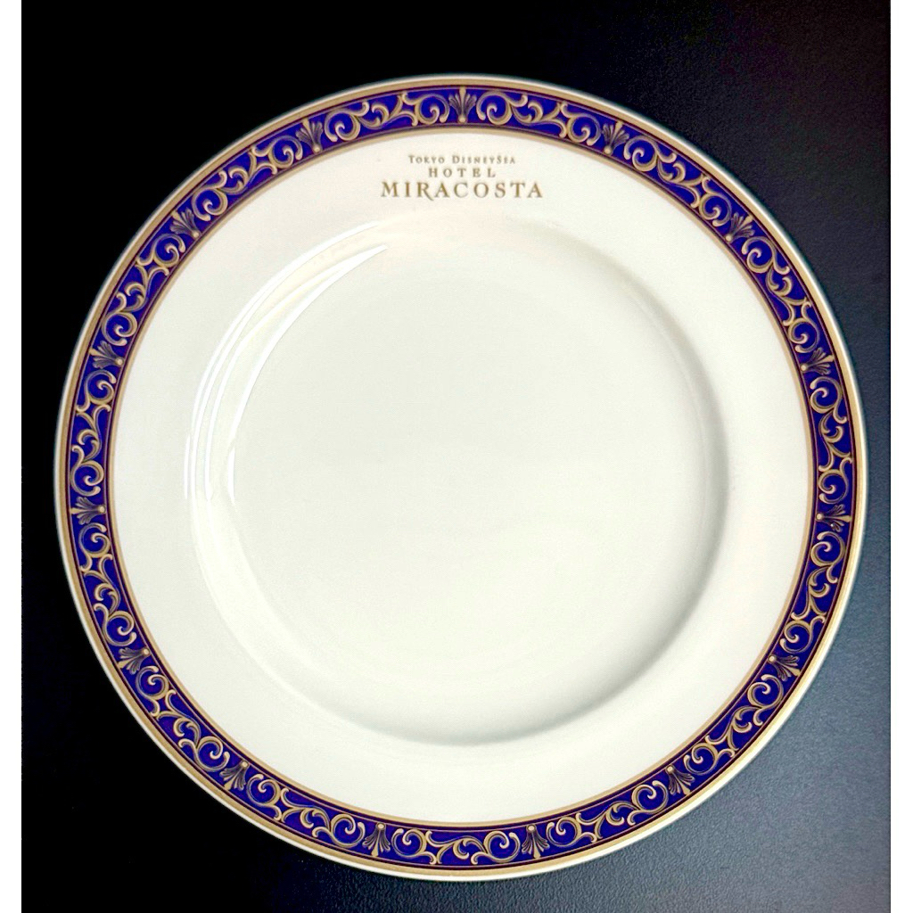 Noritake 21 ซม. Tokyo Disneysea Hotel Miracosta Bone Dessert Plate