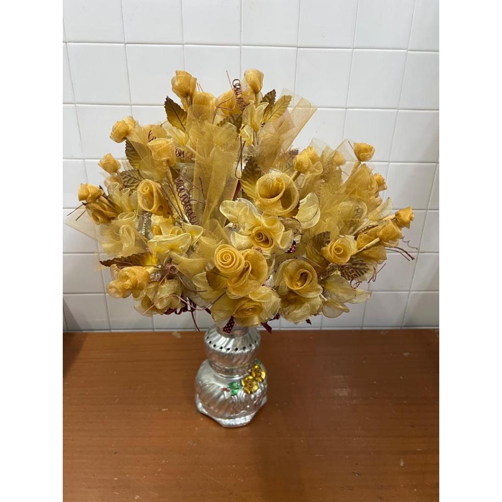 Bunga telur vip Handmade อัพเกรด Size 25 Batang (B82) az