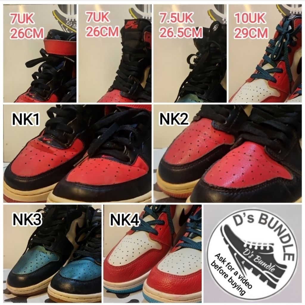 KASUT BUNDLE Ds BUNDLE MIDCUT ️ 7UK-10UK