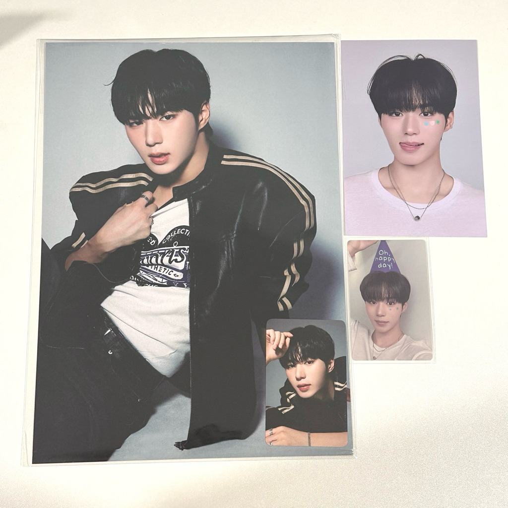 WTS ON HAND ALD1 BOYS 2 PLANET Junseo A4 Photo Set + Fanclub Package ชุดสมาชิก