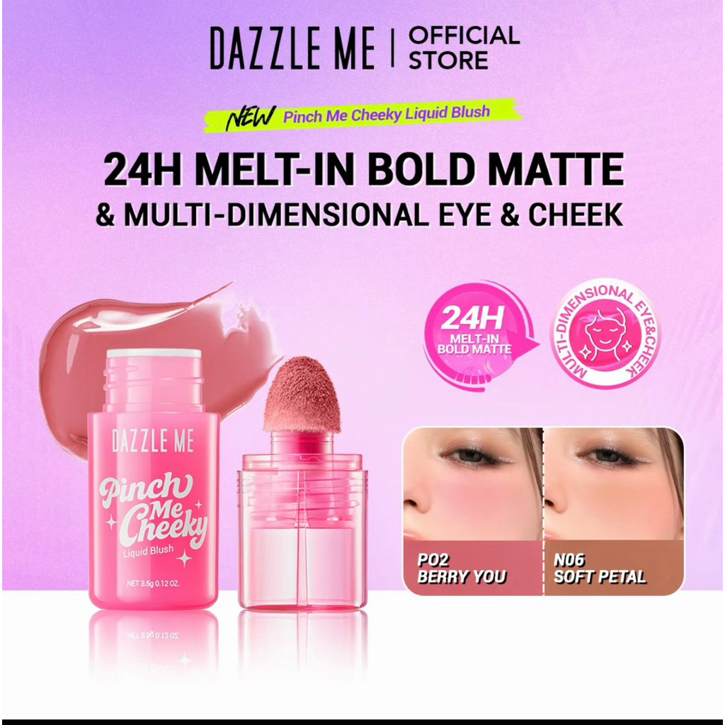 DAZZLE ME PINCH ME LIQUID BLUSH