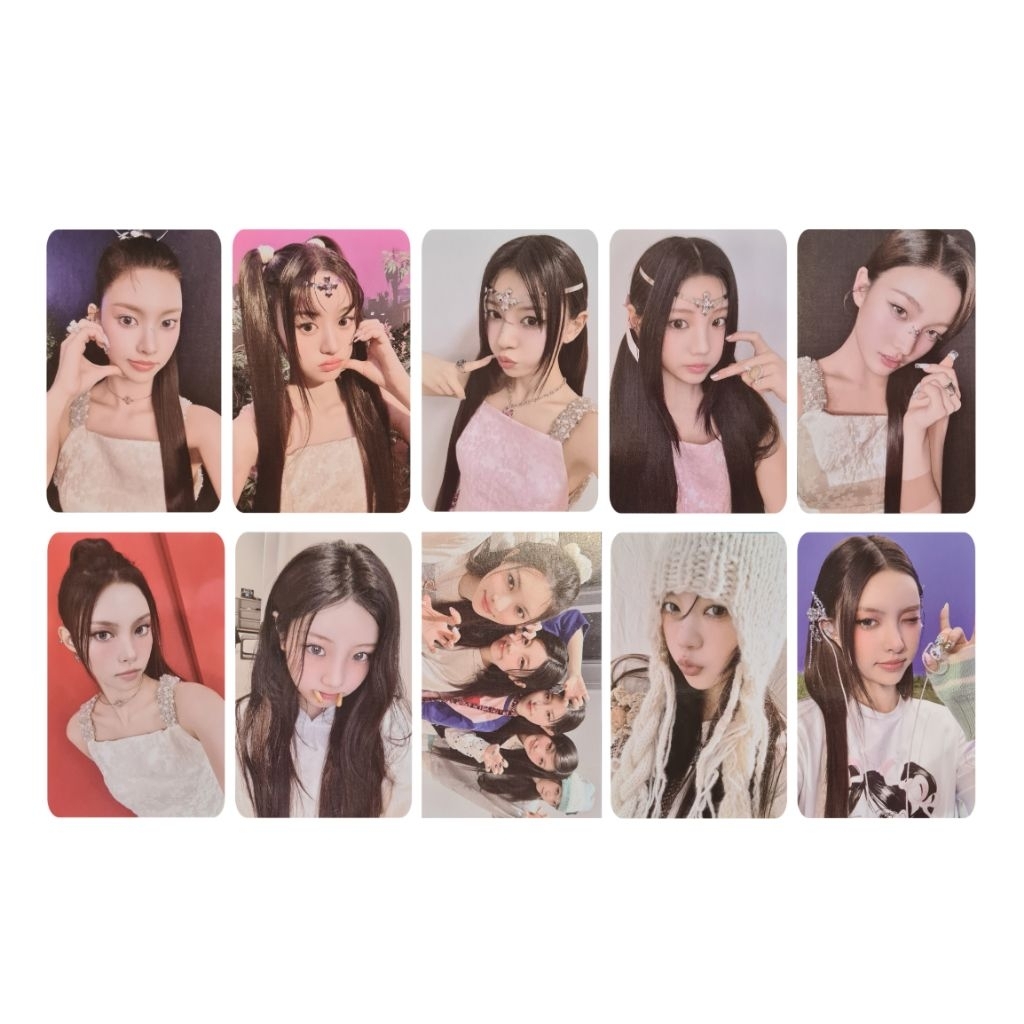 ILLIT ระเบิด WEVERSE, STANDARD & MERCH VER ALBUM PHOTOCARDS