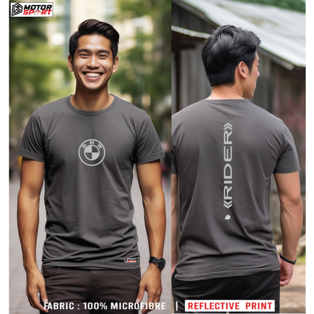 เสื้อยืดโลโก้ BMW / เสื้อเจอร์ซีย์ เสื้อยืด BMW motocycles Rider