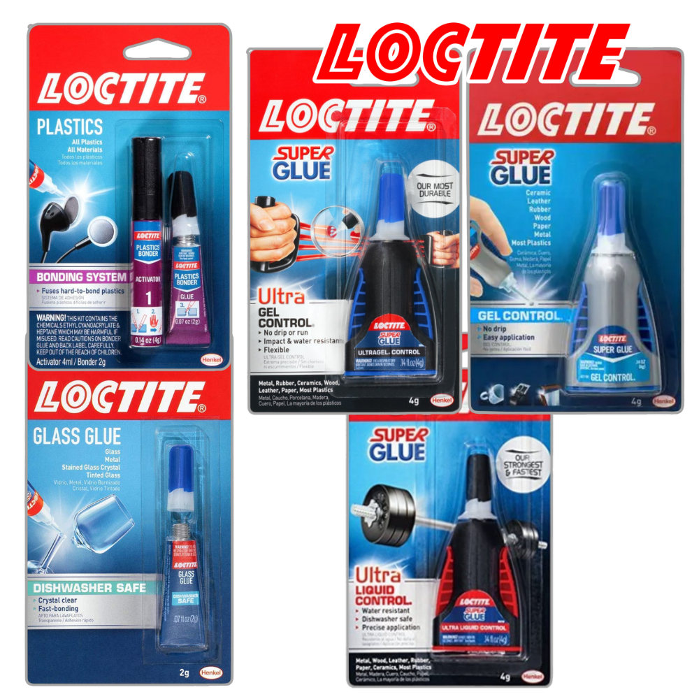 Loctite Super Glue Ultra Gel Control 4g Liquid Control กาวแก้วกาวพันธะพลาสติกกาวรองเท้า