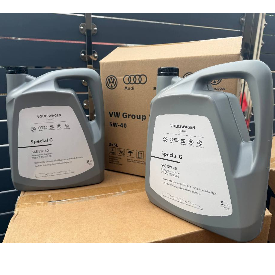 GS55502M4 AUDI VW VOLKSWAGEN น้ํามันเครื่อง G พิเศษ ASA SAE 5W40 FULLY SYNTHETIC 5 LITRE 5L 5W-40 VW