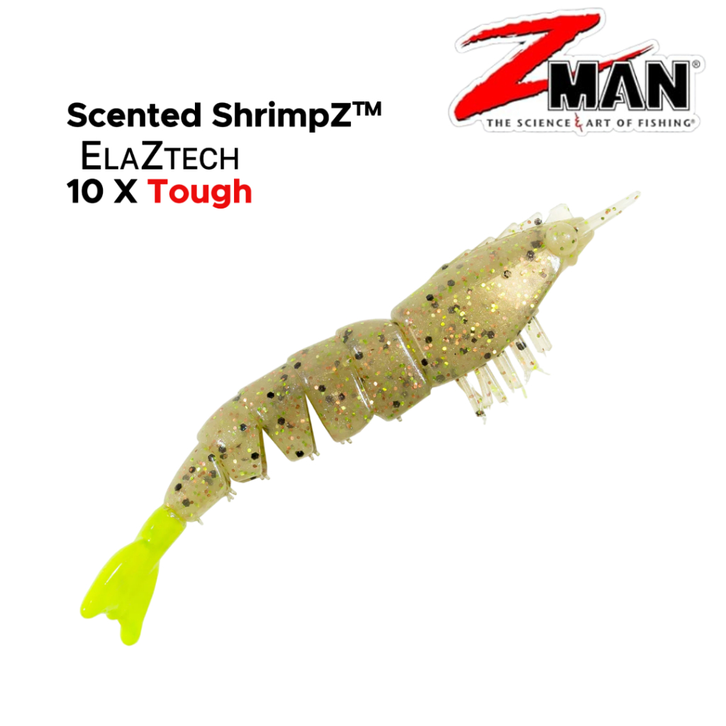Z-MAN - SHRIMPZ 3" x 5PCS / 4" x 5PCS SOFT LURE SOFT BAIT