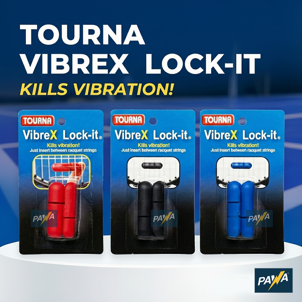TOURNA VibreX Lock-It Tennis Dampener (Kills Vibration)