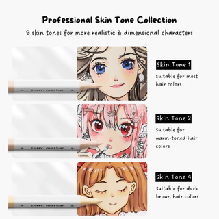 เอนมี่ ชุดปากกามาร์กเกอร์สีอะคริลิคพร้อมปลายคู่