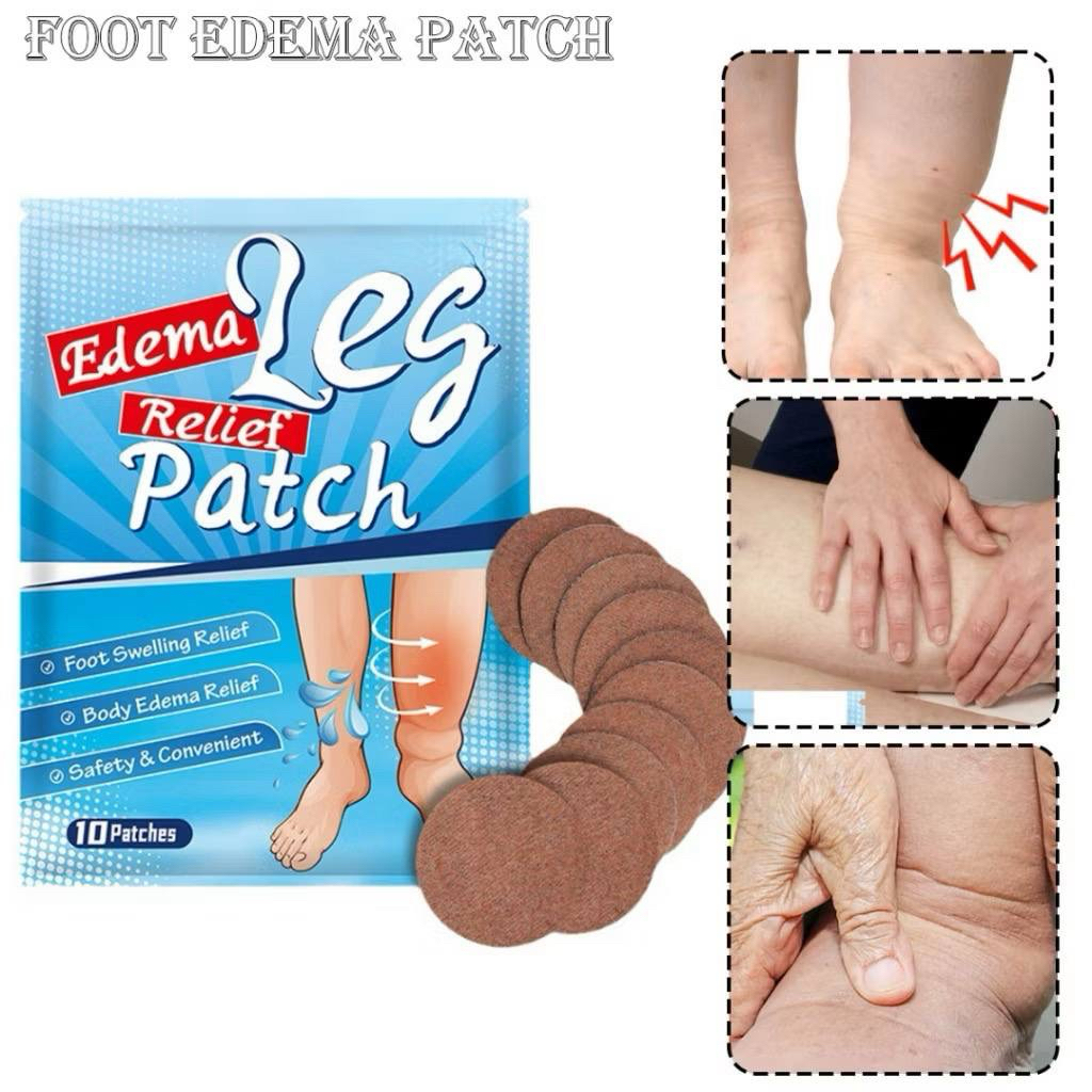 10PCS EDEMA ขา RELEIF PATCH Eema เท้าบรรเทา Swollen Edema ปวด Enema คําเชิญกําจัด Body ลม