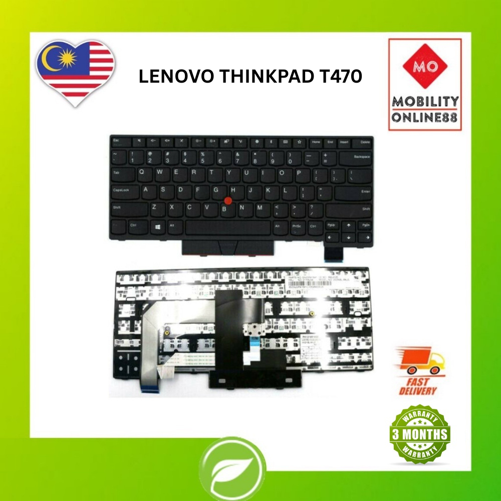 LENOVO THINKPAD T470 LENOVO THINKPAD T480 LENOVO THINKPAD A475 LENOVO THINKPAD A485 คีย์บอร์ดแล็ปท็อ