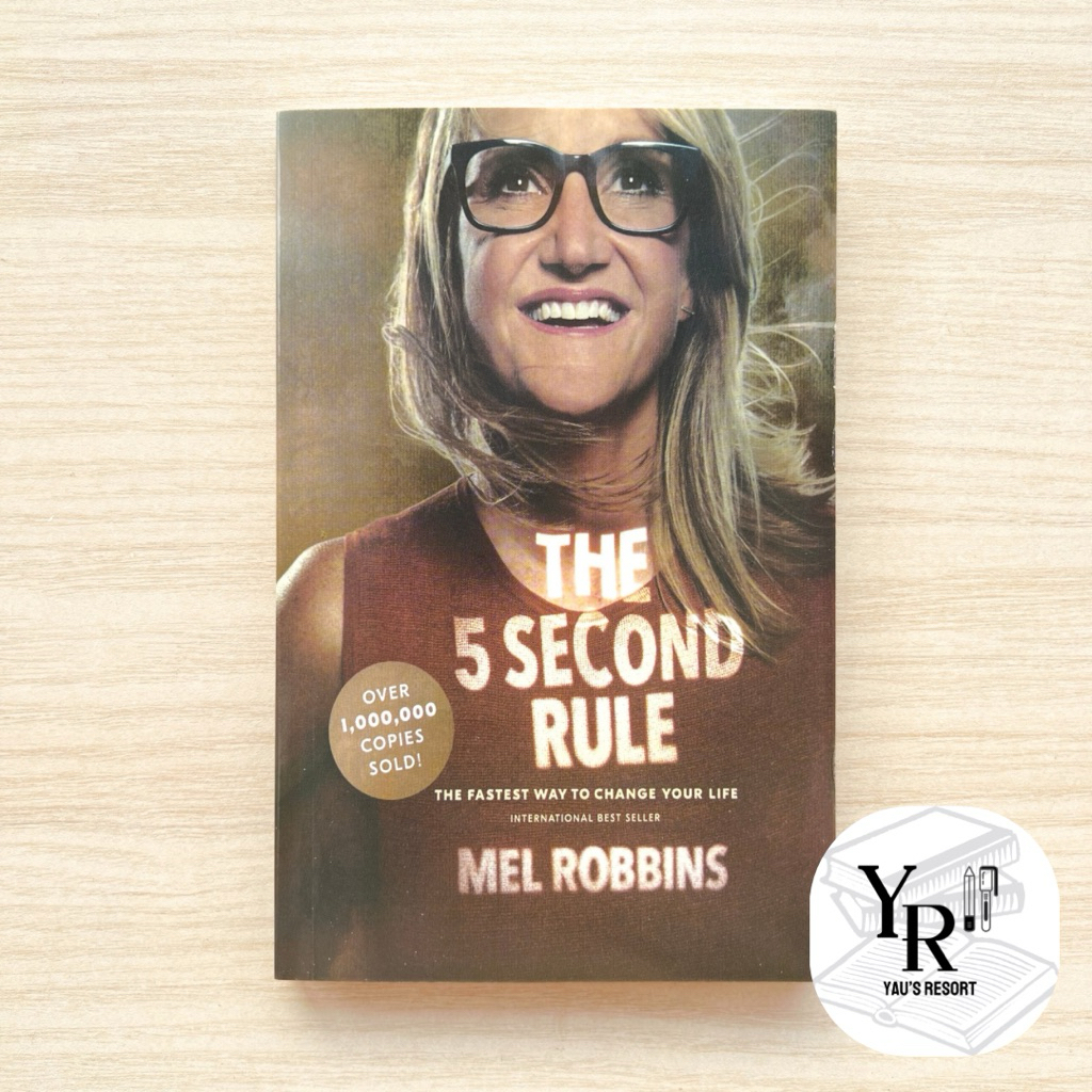 The 5 Second Rule โดย Mel Robbins หนังสือภาษาอังกฤษ (ผู้ประกอบของ The Let Them Theory)