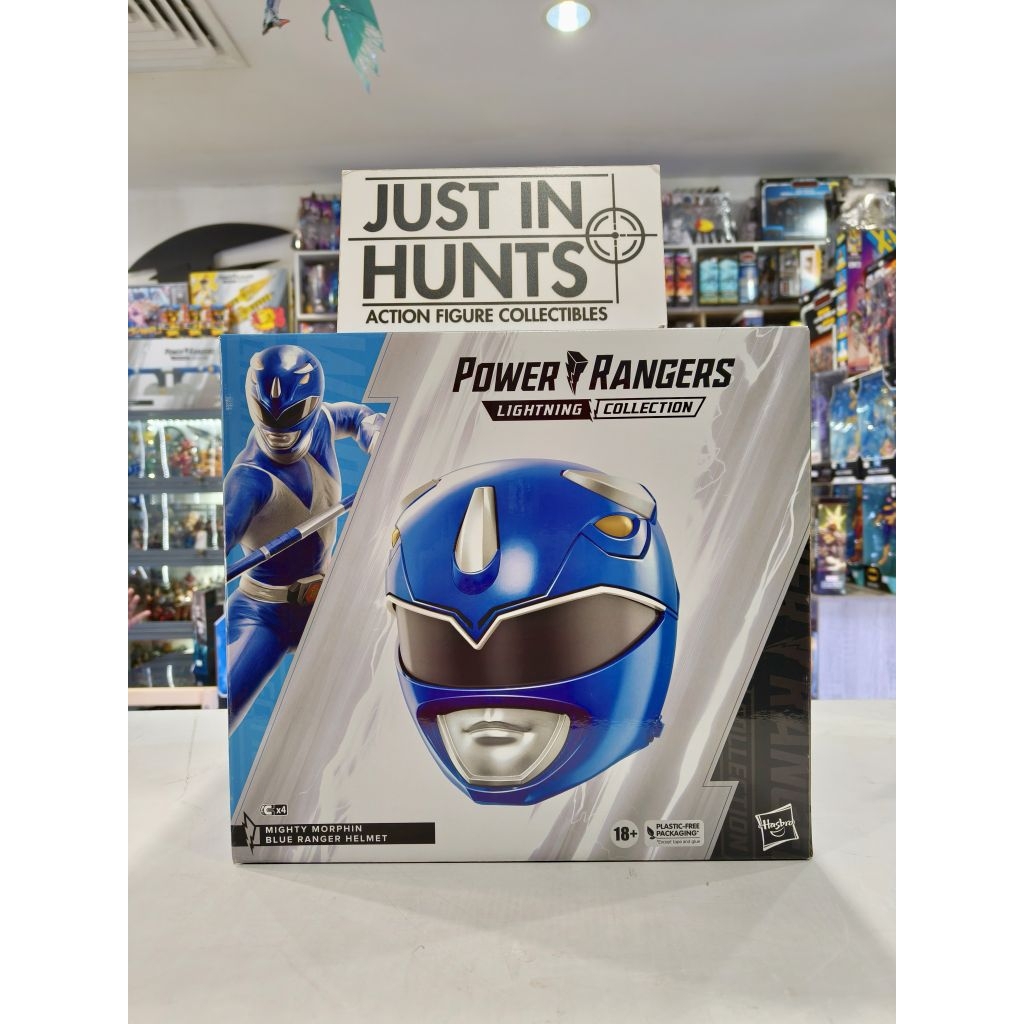 Power Rangers Lightning Collection หมวกกันน็อค Mighty Morphin Blue Ranger