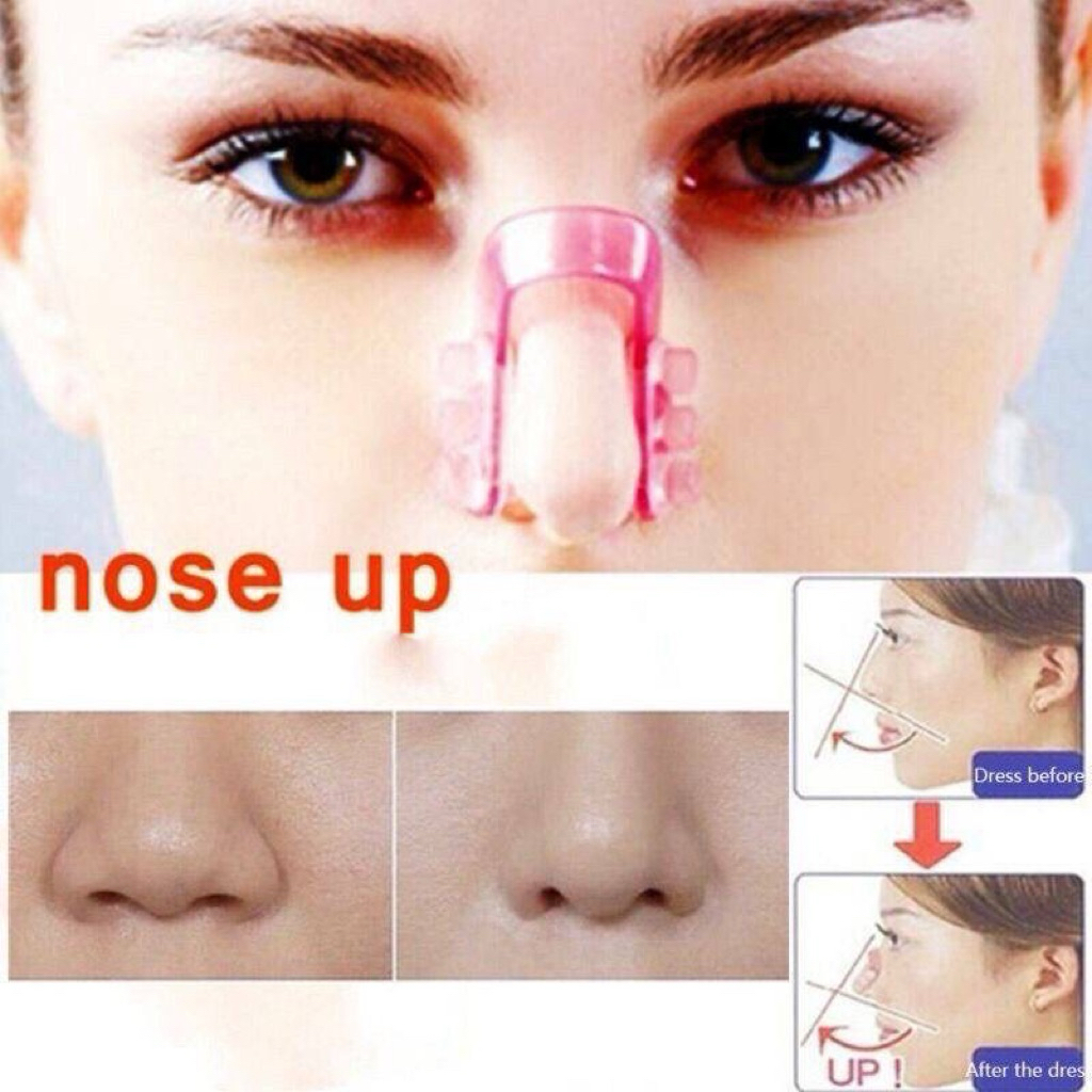 CLIP NOSE UP KOREA Natural NOSE lifter NOSE lifter ดอกไม้สตูลแบน ไม่มีแผงยาวอีกต่อไป
