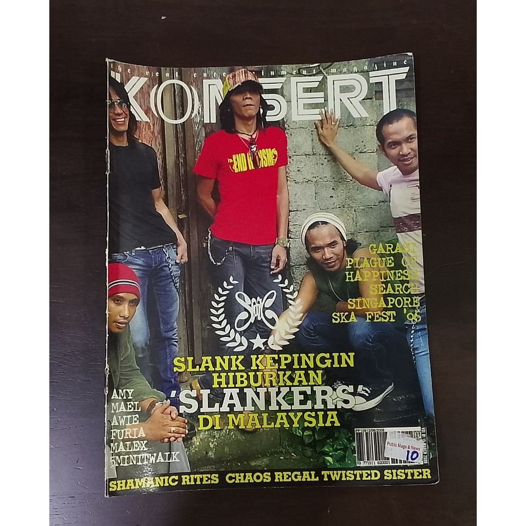 KONSERT ZINE มือสอง*