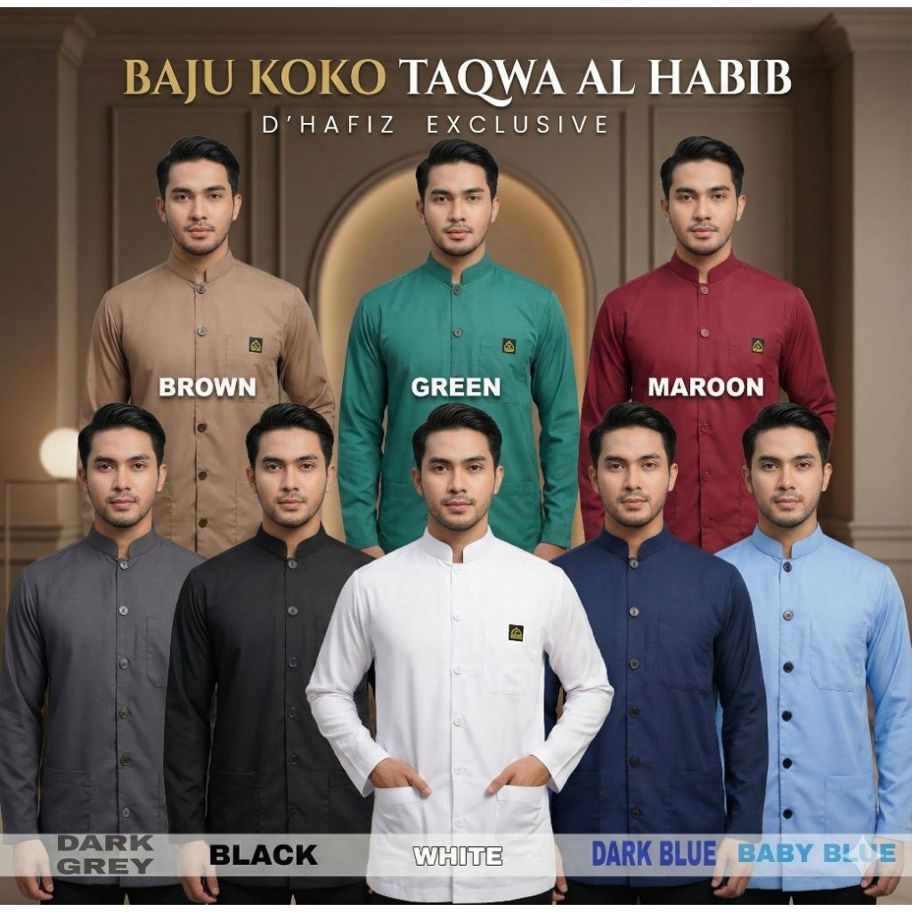 Raihan Koko Taqwa 3 กระเป๋าขนาดบวกถึง 5XL สําหรับ 180kg S-5XL