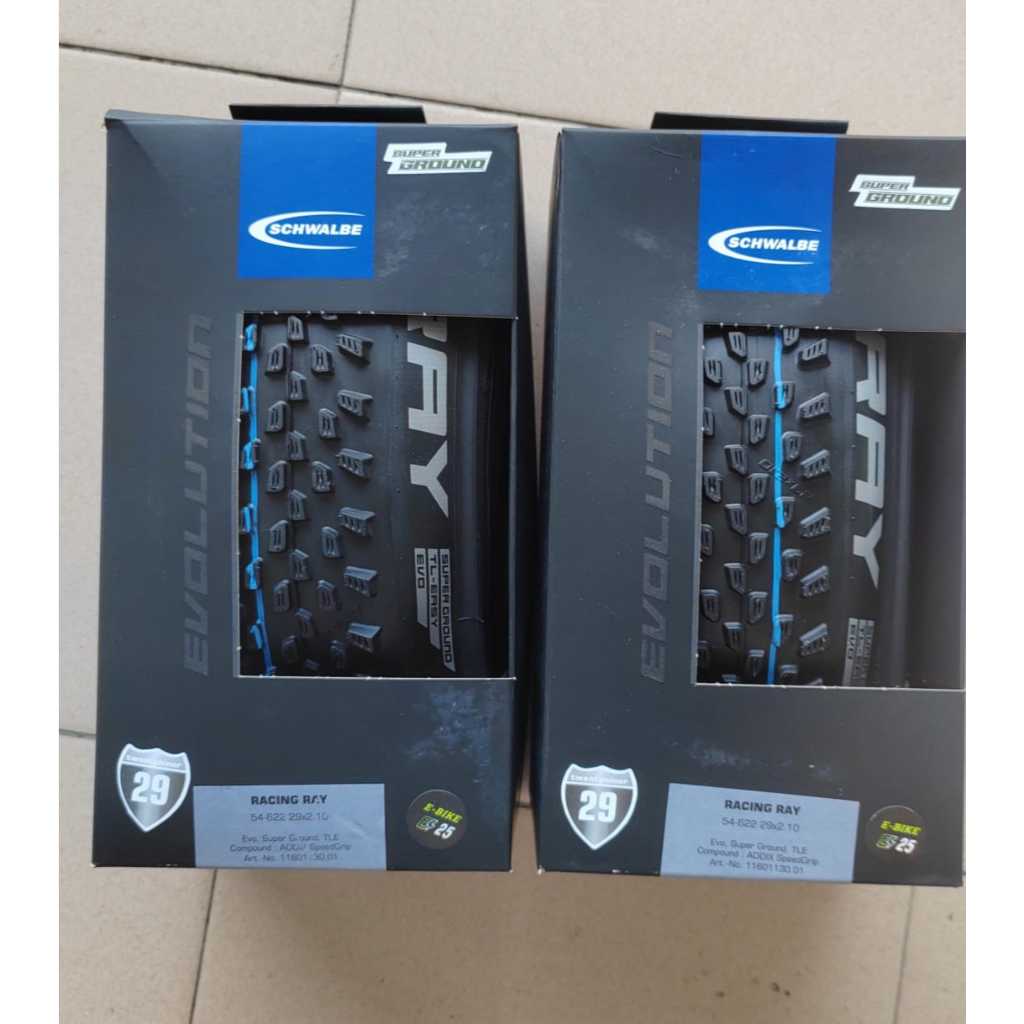 SCHWALBE ยาง Racing Ray 29X2.10 29X2.25 Super Ground ADDIX Speed Grip EVO TLE