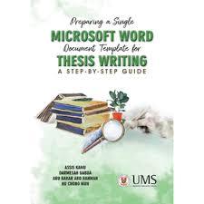 เตรียมแม่แบบเอกสาร Microsoft Word เดี่ยวสําหรับการเขียน Thesis
