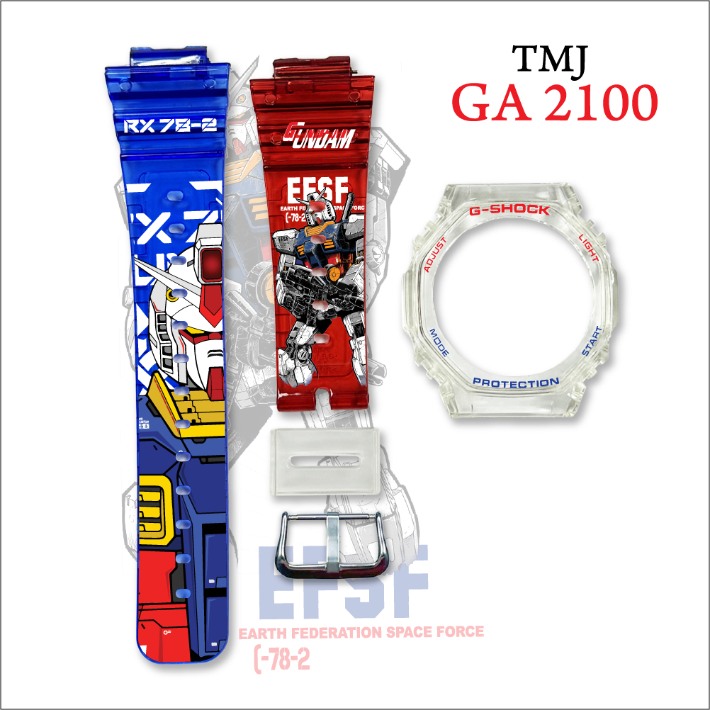 BNB GA2100 TMJ GUNDAM JELLY CLEAR CUSTOM