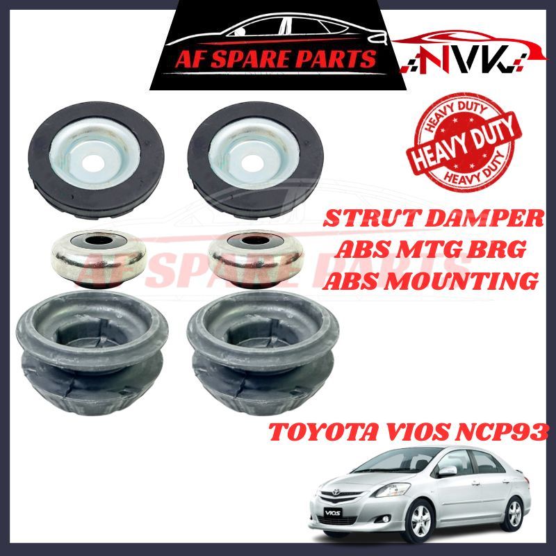 ขายึดโช๊คหน้า NVK Toyota Vios NCP93 Dugong โช้คอัพหน้า Vios NCP93 Asorber