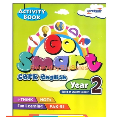 HYPERSURF GO SMART CEFR ENGLISH YEAR 2 หนังสือชื่นชม LK