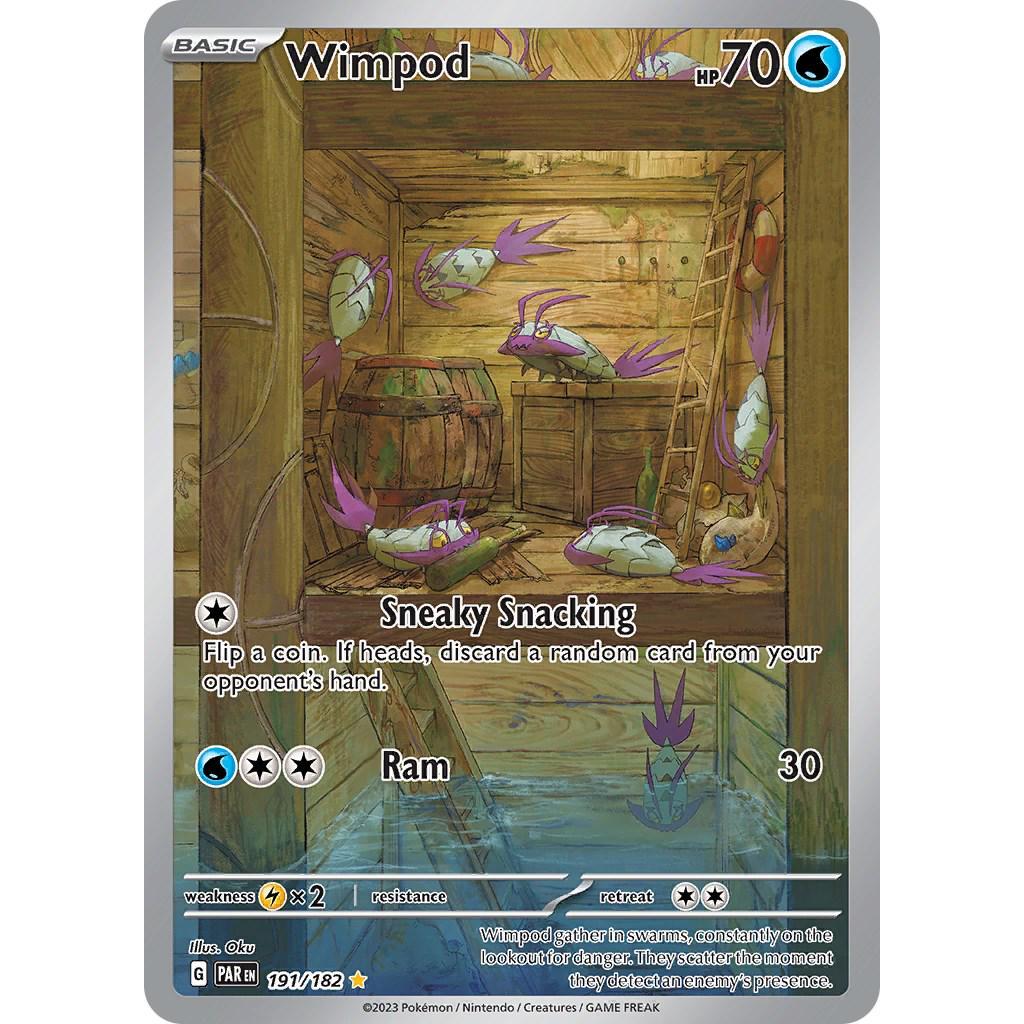 Wimpod #191 Pokémon Paradox Rift: Pokémon TCG