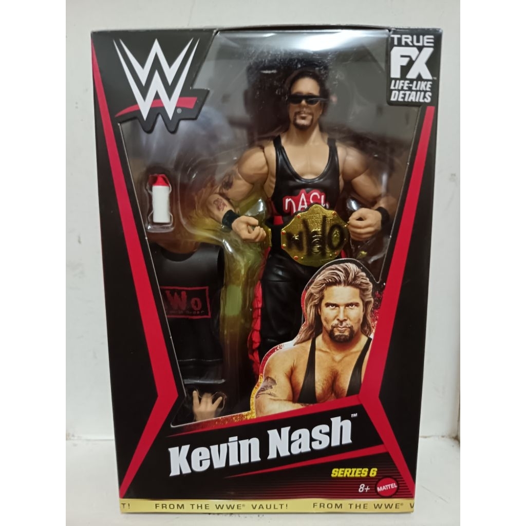 Mattel WWE Elite Vault Kevin Nash Wrestling Action Figure