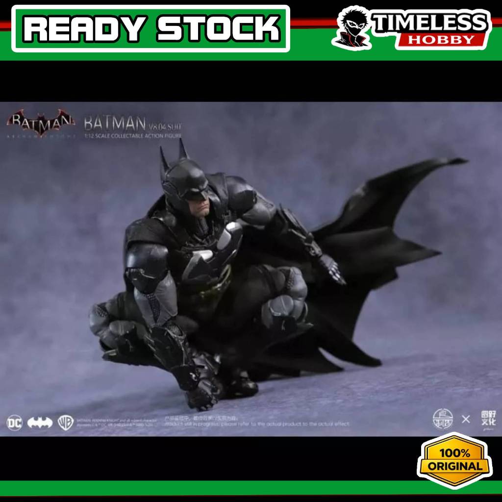 LPZZ Batman Deathstroc Action Figure Batman Arkham Knight .gu1/12 อาราบิโนมัติมา士 คาราวานซ์ เหนือกาลเวลา Hobby doll