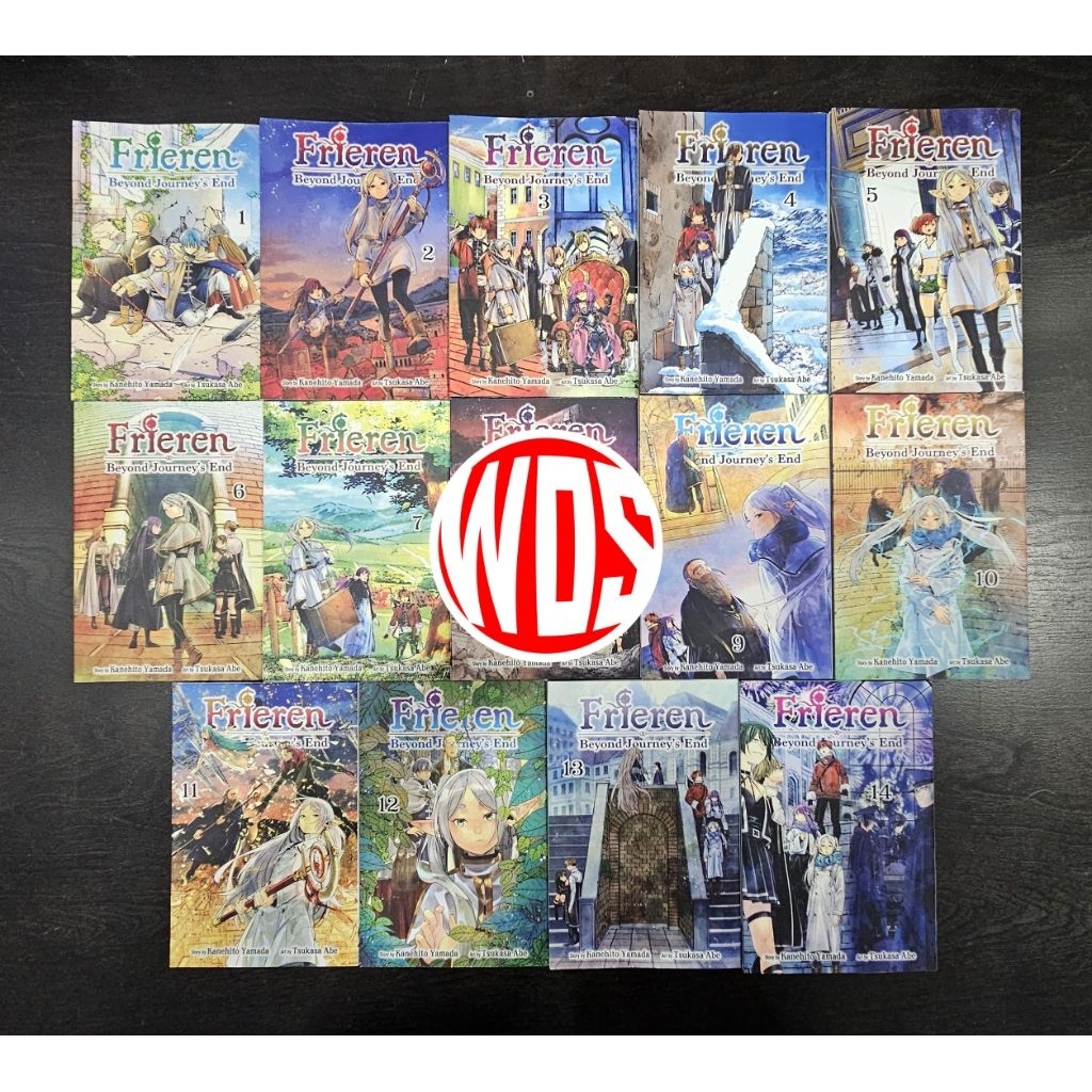 Manga : FRIEREN - Beyond Journeys End เล่ม 1-14 (เวอร์ชันภาษาอังกฤษ)