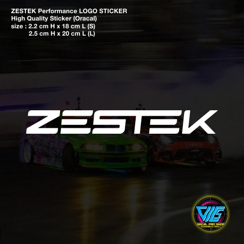 [ ZESTEK ] สติ๊กเกอร์โลโก้ / รูปลอก (สติ๊กเกอร์คุณภาพสูง)