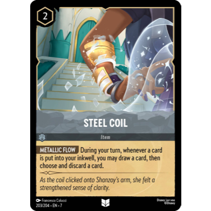 [Shuffle] Disney Loracana 203/204 - EN - 7 Steel Coil