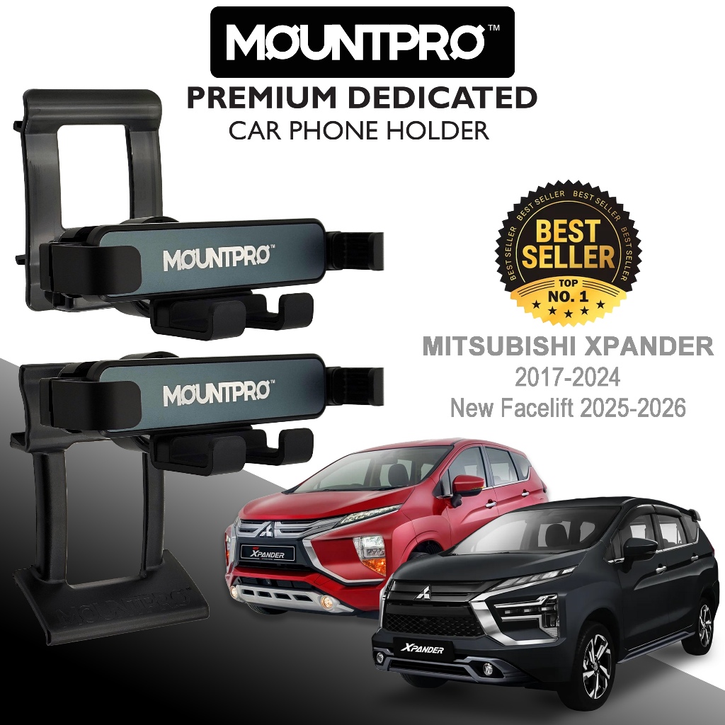 MOUNTPROTM ที่วางโทรศัพท์ในรถยนต์ระดับพรีเมียม Mitsubishi Xpander (2017-2026)