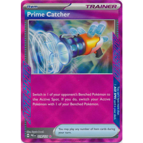 Pokemon TCG Prime Catcher 119/131 ACE SPEC (ภาษาอังกฤษ)
