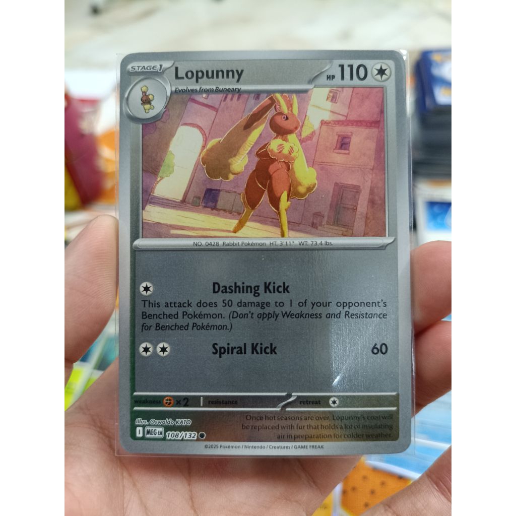 โปเกมอน TCG Lopunny Mega Evolution