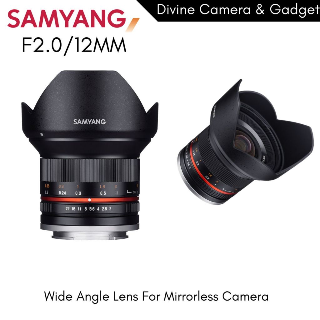 Samyang 12mm F2.0 AF เลนส์กว้างพิเศษสําหรับ Sony E-MOUNT